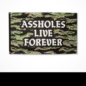 Assholes live forever tapestry